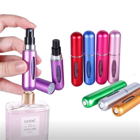 refillable travel perfume atomiser spray.